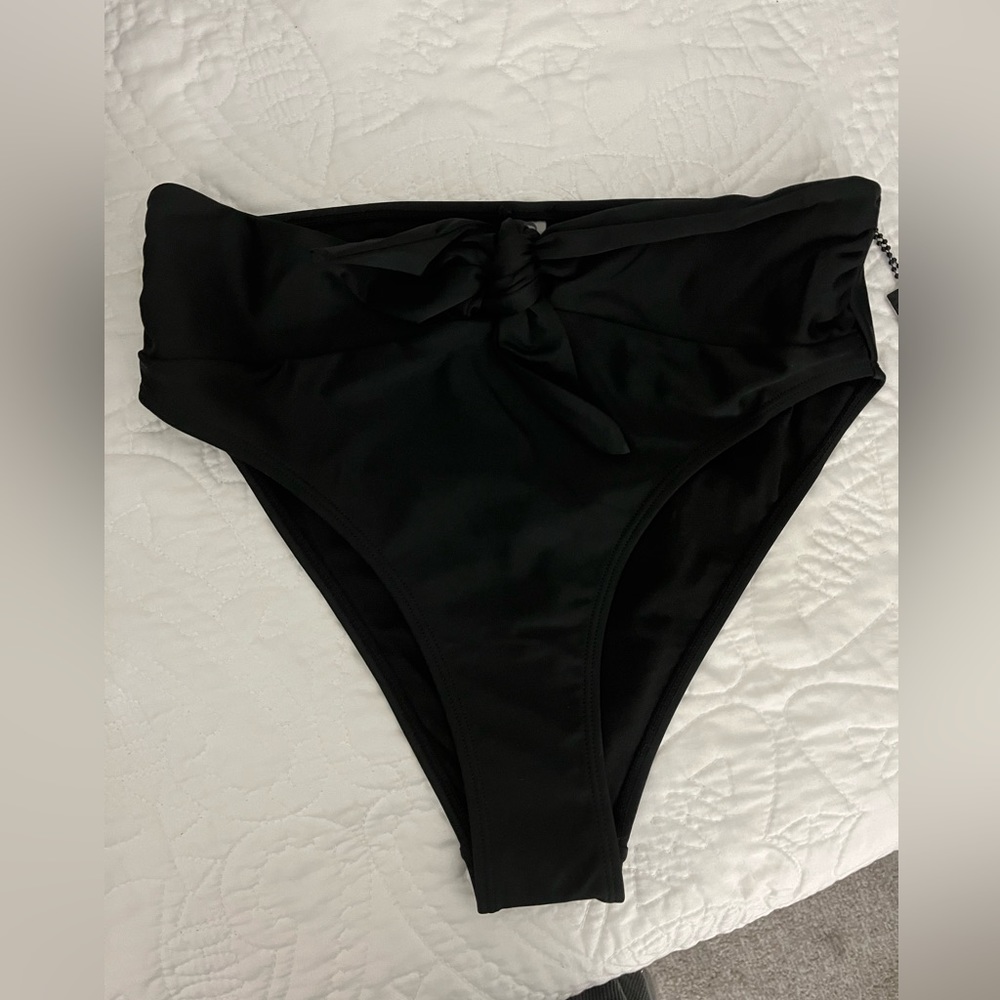 Xoxo High Cut Black Bikini Bottom